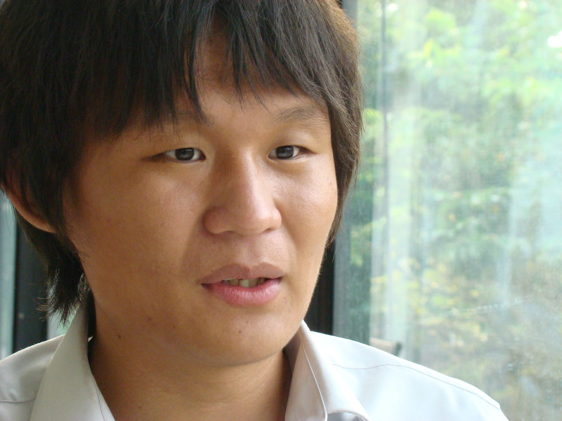 台中20號倉庫藝術特區藝術村2006-2009年橘園經營時期咖啡館藝廊聊天表情系列攝影邀請20090501攝影照片193