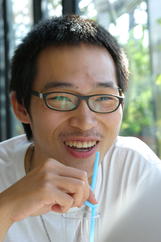 台中20號倉庫藝術特區藝術村2006-2009年橘園經營時期咖啡館藝廊聊天表情系列攝影邀請Jackmaday-20070721攝影照片5