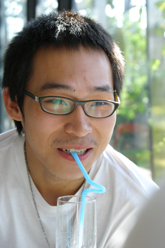 台中20號倉庫藝術特區藝術村2006-2009年橘園經營時期咖啡館藝廊聊天表情系列攝影邀請Jackmaday-20070721攝影照片7