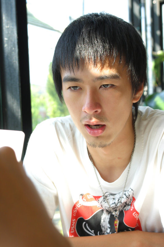 台中20號倉庫藝術特區藝術村2006-2009年橘園經營時期咖啡館藝廊聊天表情系列攝影邀請Jackmaday-20070721攝影照片34