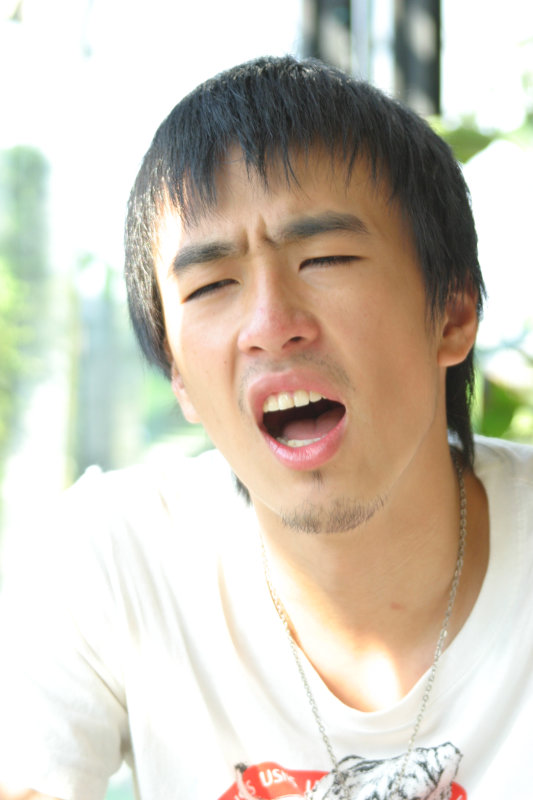 台中20號倉庫藝術特區藝術村2006-2009年橘園經營時期咖啡館藝廊聊天表情系列攝影邀請Jackmaday-20070721攝影照片60