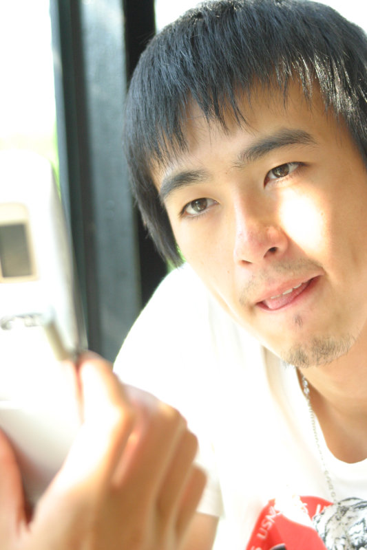 台中20號倉庫藝術特區藝術村2006-2009年橘園經營時期咖啡館藝廊聊天表情系列攝影邀請Jackmaday-20070721攝影照片77