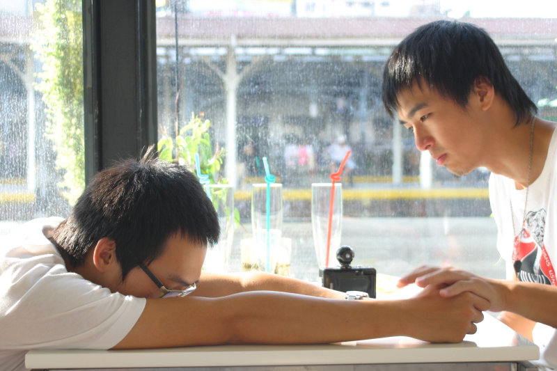 台中20號倉庫藝術特區藝術村2006-2009年橘園經營時期咖啡館藝廊聊天表情系列攝影邀請Jackmaday-20070721攝影照片84