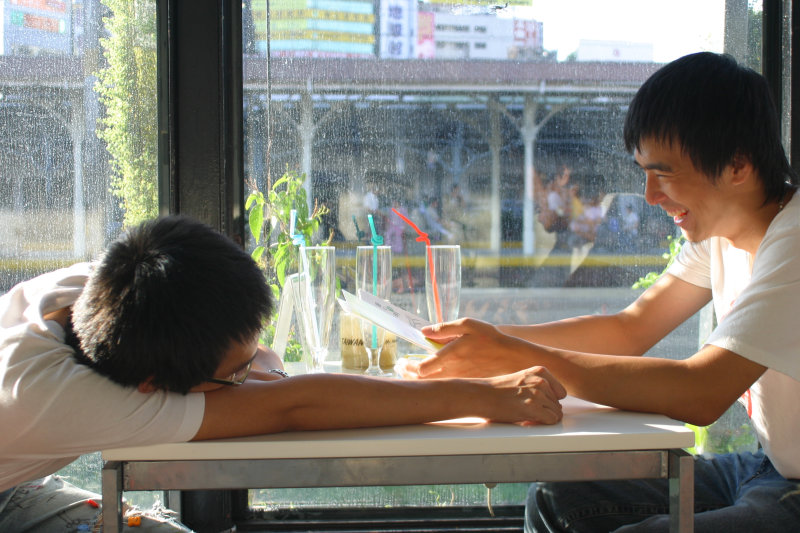 台中20號倉庫藝術特區藝術村2006-2009年橘園經營時期咖啡館藝廊聊天表情系列攝影邀請Jackmaday-20070721攝影照片103