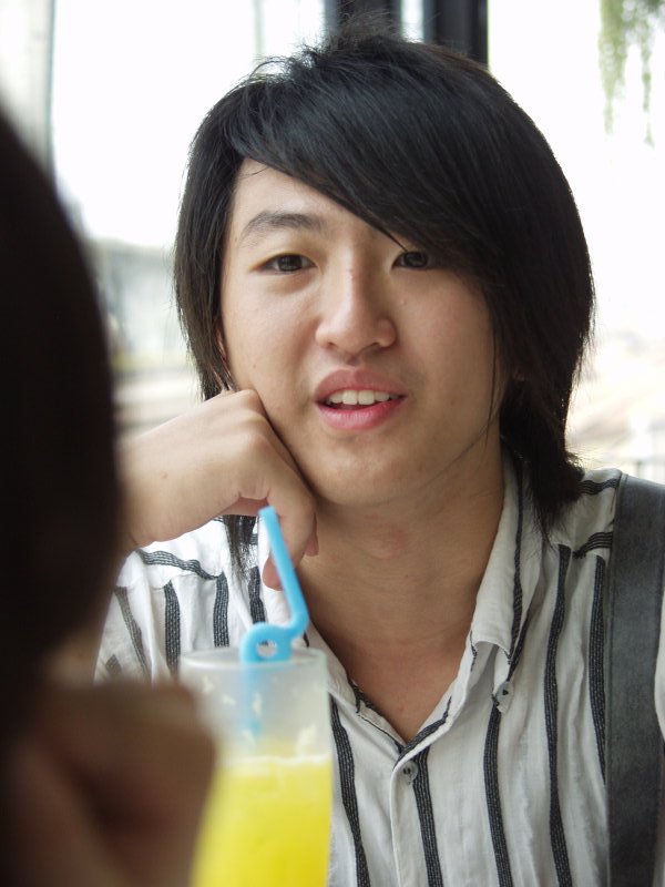 台中20號倉庫藝術特區藝術村2006-2009年橘園經營時期咖啡館藝廊聊天表情系列攝影邀請勳20080726攝影照片6