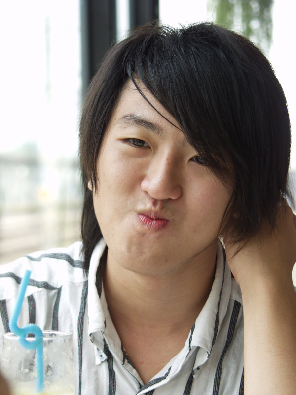 台中20號倉庫藝術特區藝術村2006-2009年橘園經營時期咖啡館藝廊聊天表情系列攝影邀請勳20080726攝影照片13