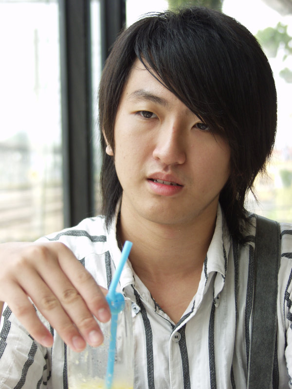 台中20號倉庫藝術特區藝術村2006-2009年橘園經營時期咖啡館藝廊聊天表情系列攝影邀請勳20080726攝影照片36