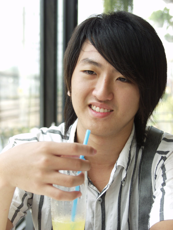 台中20號倉庫藝術特區藝術村2006-2009年橘園經營時期咖啡館藝廊聊天表情系列攝影邀請勳20080726攝影照片45