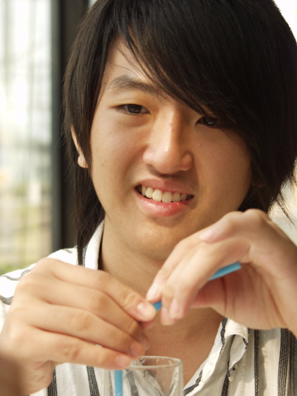 台中20號倉庫藝術特區藝術村2006-2009年橘園經營時期咖啡館藝廊聊天表情系列攝影邀請勳20080726攝影照片104