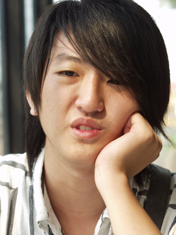 台中20號倉庫藝術特區藝術村2006-2009年橘園經營時期咖啡館藝廊聊天表情系列攝影邀請勳20080726攝影照片135