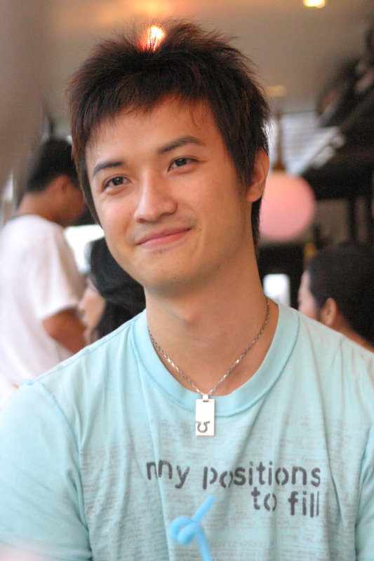 台中20號倉庫藝術特區藝術村2006-2009年橘園經營時期咖啡館藝廊聊天表情系列攝影邀請大開劇團20061008攝影照片13