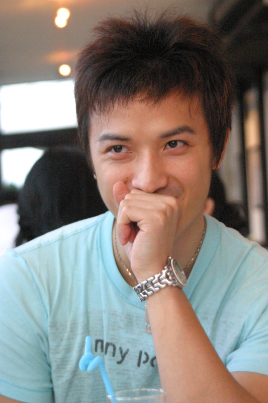 台中20號倉庫藝術特區藝術村2006-2009年橘園經營時期咖啡館藝廊聊天表情系列攝影邀請大開劇團20061008攝影照片14