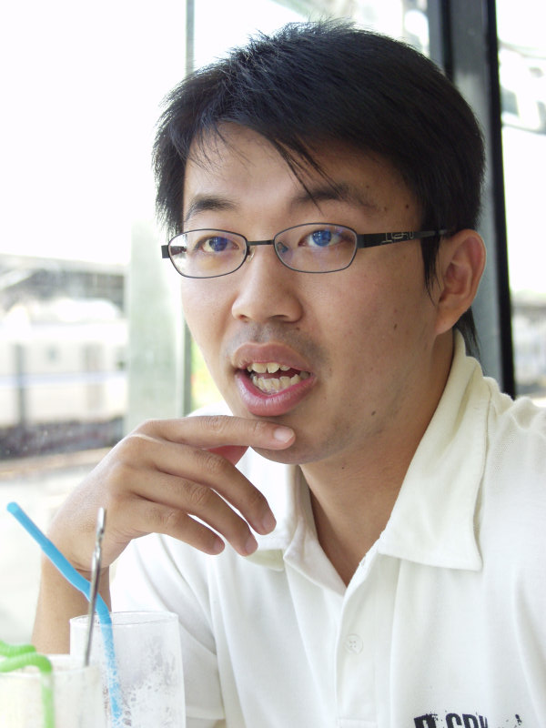 台中20號倉庫藝術特區藝術村2006-2009年橘園經營時期咖啡館藝廊聊天表情系列攝影邀請聊天表情20060923攝影照片62