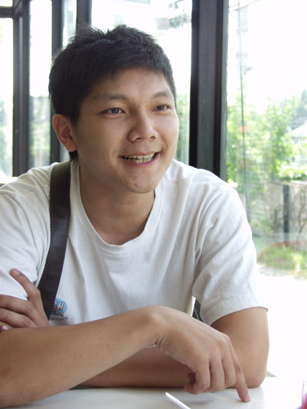 台中20號倉庫藝術特區藝術村2006-2009年橘園經營時期咖啡館藝廊聊天表情系列攝影邀請聊天表情20060924攝影照片23