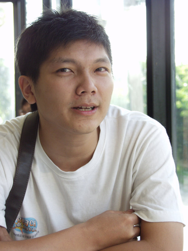 台中20號倉庫藝術特區藝術村2006-2009年橘園經營時期咖啡館藝廊聊天表情系列攝影邀請聊天表情20060924攝影照片136