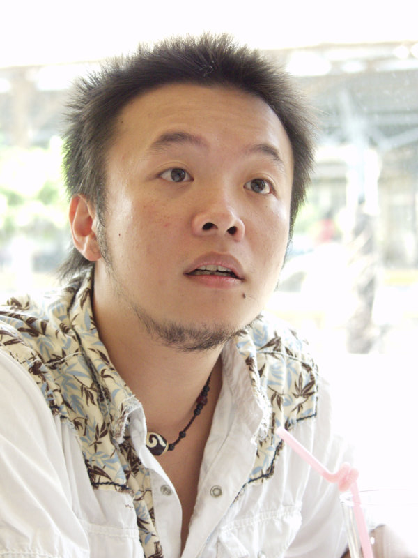 台中20號倉庫藝術特區藝術村2006-2009年橘園經營時期咖啡館藝廊聊天表情系列攝影邀請聊天表情20061007攝影照片57