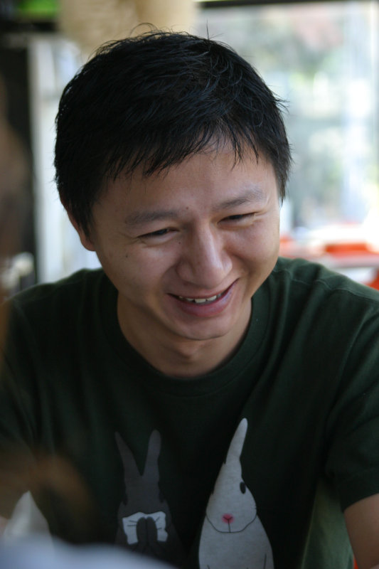 台中20號倉庫藝術特區藝術村2006-2009年橘園經營時期咖啡館藝廊聊天表情系列攝影邀請聊天表情20061209攝影照片4