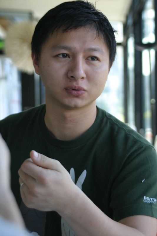 台中20號倉庫藝術特區藝術村2006-2009年橘園經營時期咖啡館藝廊聊天表情系列攝影邀請聊天表情20061209攝影照片7