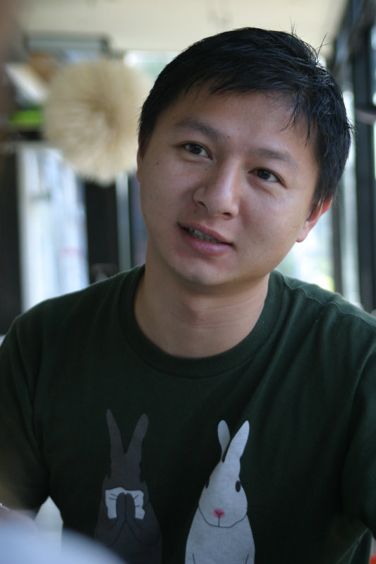 台中20號倉庫藝術特區藝術村2006-2009年橘園經營時期咖啡館藝廊聊天表情系列攝影邀請聊天表情20061209攝影照片8