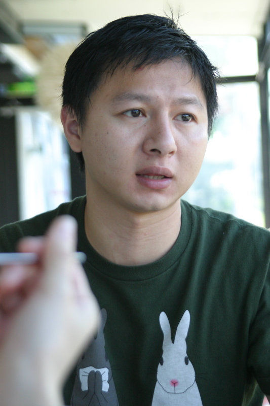 台中20號倉庫藝術特區藝術村2006-2009年橘園經營時期咖啡館藝廊聊天表情系列攝影邀請聊天表情20061209攝影照片21