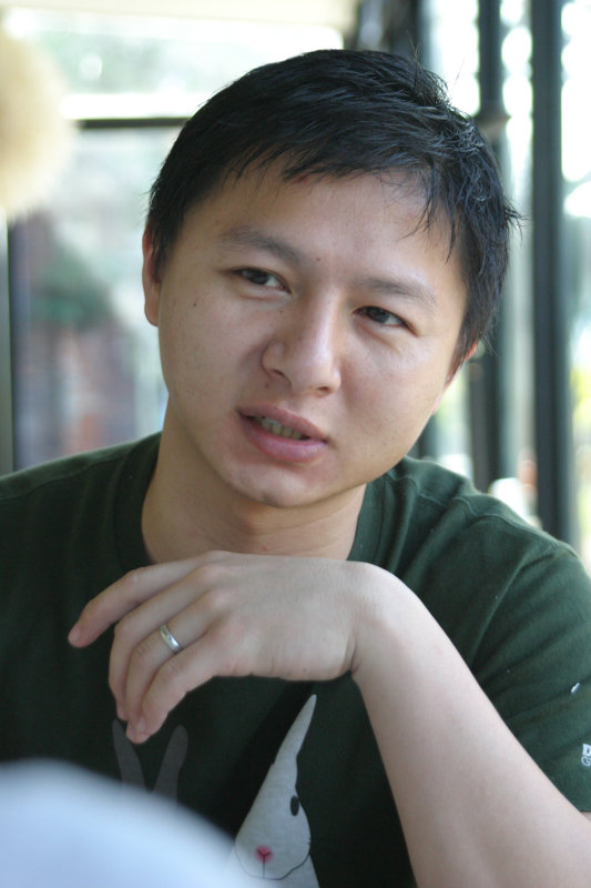 台中20號倉庫藝術特區藝術村2006-2009年橘園經營時期咖啡館藝廊聊天表情系列攝影邀請聊天表情20061209攝影照片22