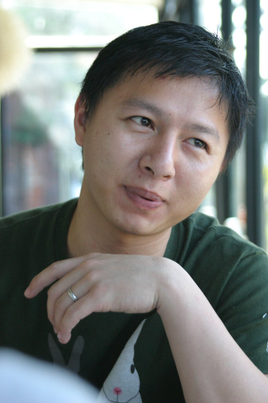 台中20號倉庫藝術特區藝術村2006-2009年橘園經營時期咖啡館藝廊聊天表情系列攝影邀請聊天表情20061209攝影照片24