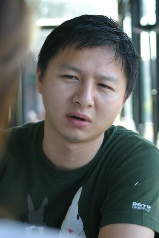 台中20號倉庫藝術特區藝術村2006-2009年橘園經營時期咖啡館藝廊聊天表情系列攝影邀請聊天表情20061209攝影照片29