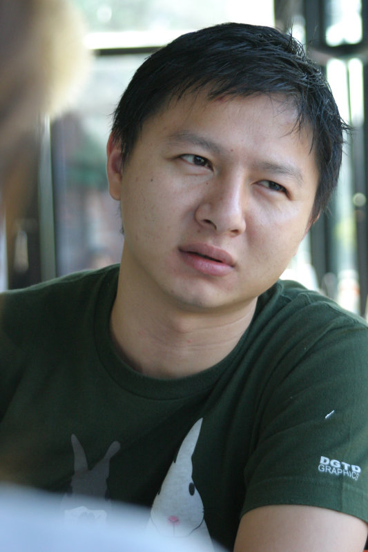 台中20號倉庫藝術特區藝術村2006-2009年橘園經營時期咖啡館藝廊聊天表情系列攝影邀請聊天表情20061209攝影照片30