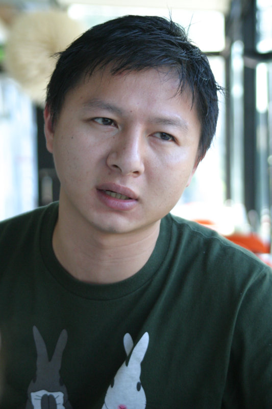 台中20號倉庫藝術特區藝術村2006-2009年橘園經營時期咖啡館藝廊聊天表情系列攝影邀請聊天表情20061209攝影照片67