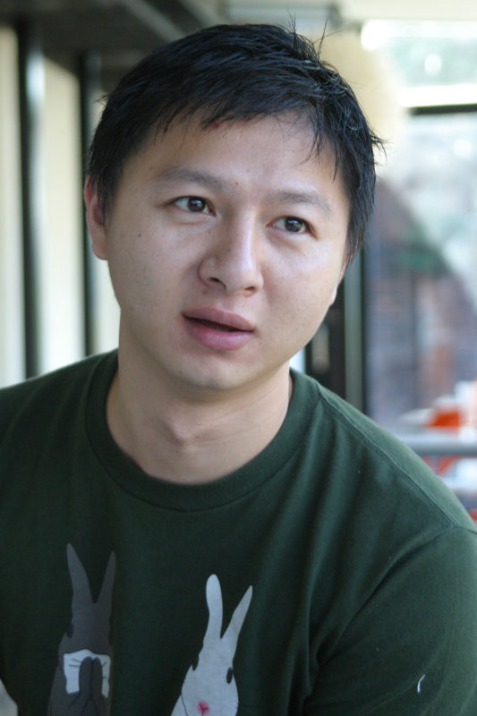 台中20號倉庫藝術特區藝術村2006-2009年橘園經營時期咖啡館藝廊聊天表情系列攝影邀請聊天表情20061209攝影照片76