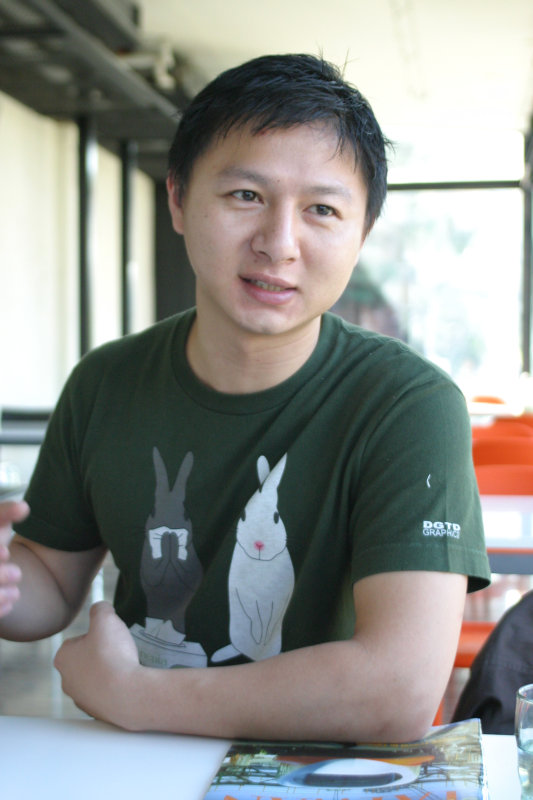 台中20號倉庫藝術特區藝術村2006-2009年橘園經營時期咖啡館藝廊聊天表情系列攝影邀請聊天表情20061209攝影照片78