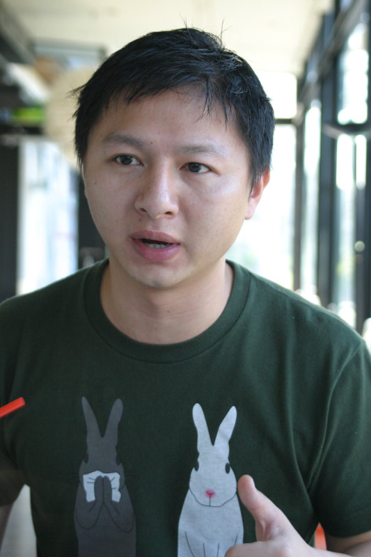 台中20號倉庫藝術特區藝術村2006-2009年橘園經營時期咖啡館藝廊聊天表情系列攝影邀請聊天表情20061209攝影照片117