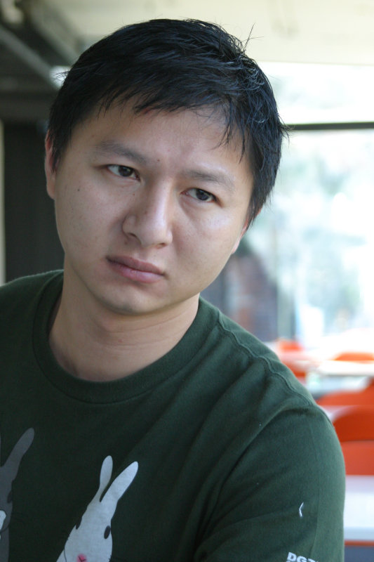 台中20號倉庫藝術特區藝術村2006-2009年橘園經營時期咖啡館藝廊聊天表情系列攝影邀請聊天表情20061209攝影照片129