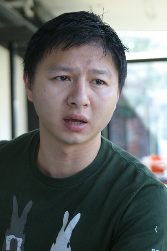 台中20號倉庫藝術特區藝術村2006-2009年橘園經營時期咖啡館藝廊聊天表情系列攝影邀請聊天表情20061209攝影照片130