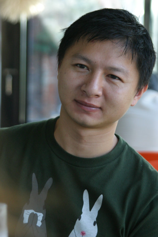 台中20號倉庫藝術特區藝術村2006-2009年橘園經營時期咖啡館藝廊聊天表情系列攝影邀請聊天表情20061209攝影照片154