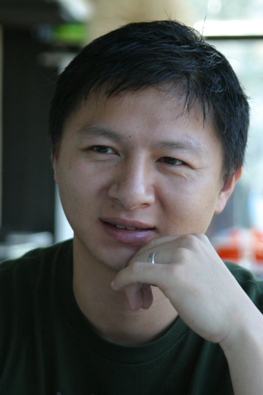 台中20號倉庫藝術特區藝術村2006-2009年橘園經營時期咖啡館藝廊聊天表情系列攝影邀請聊天表情20061209攝影照片159