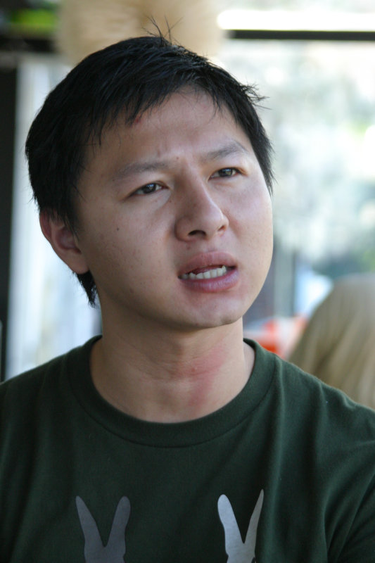 台中20號倉庫藝術特區藝術村2006-2009年橘園經營時期咖啡館藝廊聊天表情系列攝影邀請聊天表情20061209攝影照片201