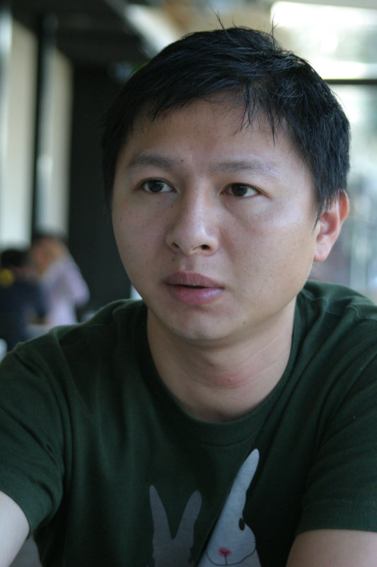 台中20號倉庫藝術特區藝術村2006-2009年橘園經營時期咖啡館藝廊聊天表情系列攝影邀請聊天表情20061209攝影照片234