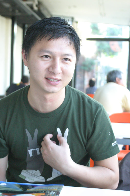 台中20號倉庫藝術特區藝術村2006-2009年橘園經營時期咖啡館藝廊聊天表情系列攝影邀請聊天表情20061209攝影照片246