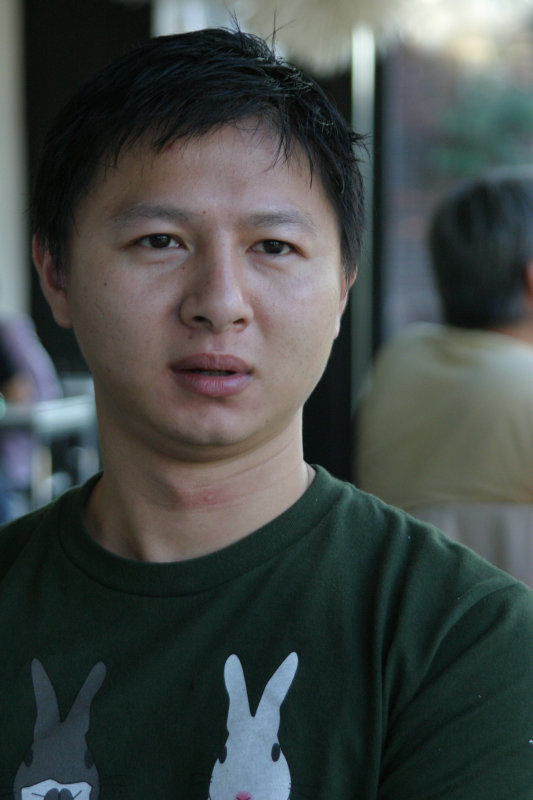 台中20號倉庫藝術特區藝術村2006-2009年橘園經營時期咖啡館藝廊聊天表情系列攝影邀請聊天表情20061209攝影照片249