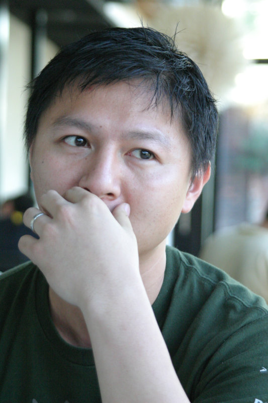 台中20號倉庫藝術特區藝術村2006-2009年橘園經營時期咖啡館藝廊聊天表情系列攝影邀請聊天表情20061209攝影照片261