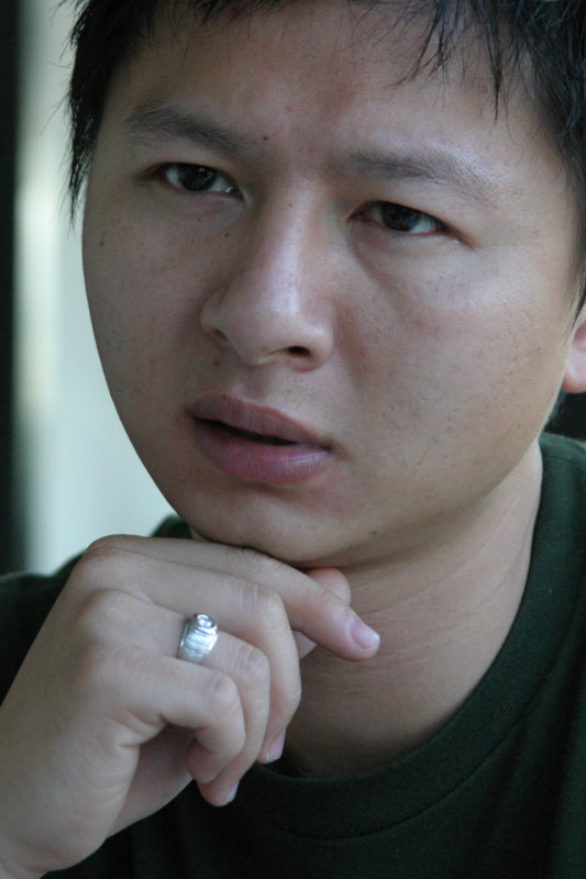 台中20號倉庫藝術特區藝術村2006-2009年橘園經營時期咖啡館藝廊聊天表情系列攝影邀請聊天表情20061209攝影照片282