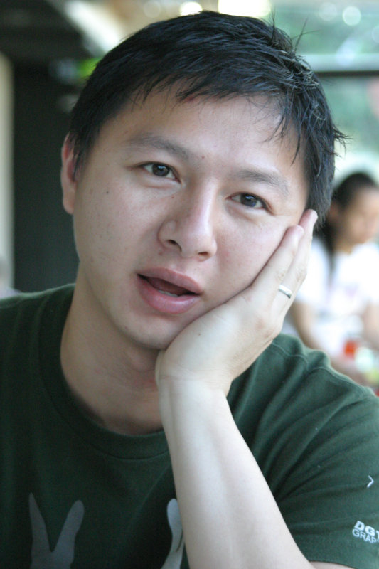 台中20號倉庫藝術特區藝術村2006-2009年橘園經營時期咖啡館藝廊聊天表情系列攝影邀請聊天表情20061209攝影照片288