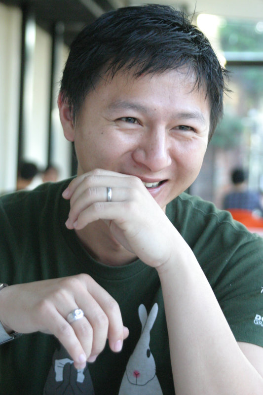 台中20號倉庫藝術特區藝術村2006-2009年橘園經營時期咖啡館藝廊聊天表情系列攝影邀請聊天表情20061209攝影照片295