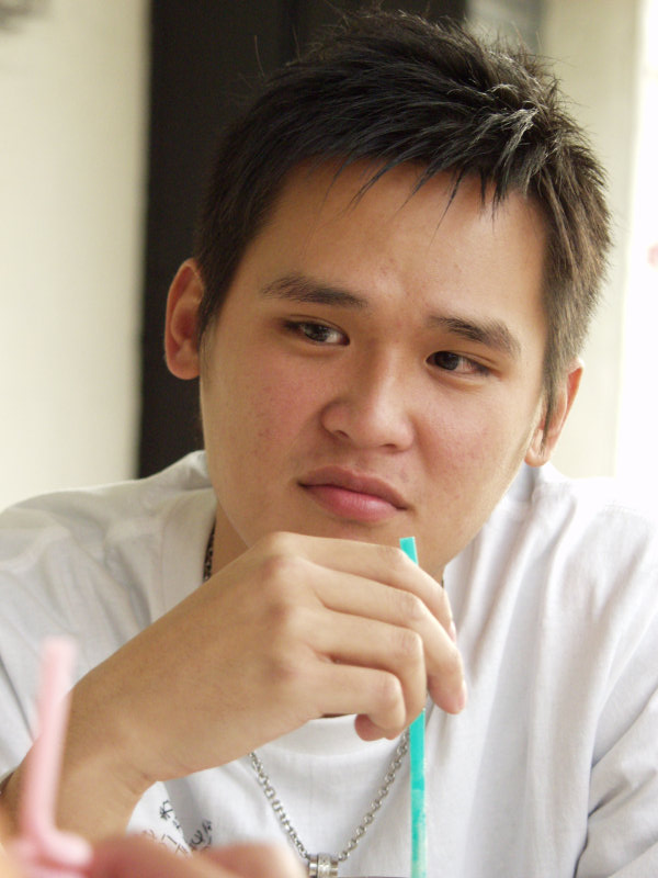 台中20號倉庫藝術特區藝術村2006-2009年橘園經營時期咖啡館藝廊聊天表情系列攝影邀請聊天表情20070107攝影照片46