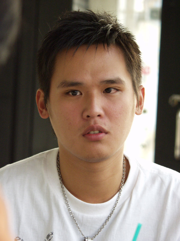 台中20號倉庫藝術特區藝術村2006-2009年橘園經營時期咖啡館藝廊聊天表情系列攝影邀請聊天表情20070107攝影照片65