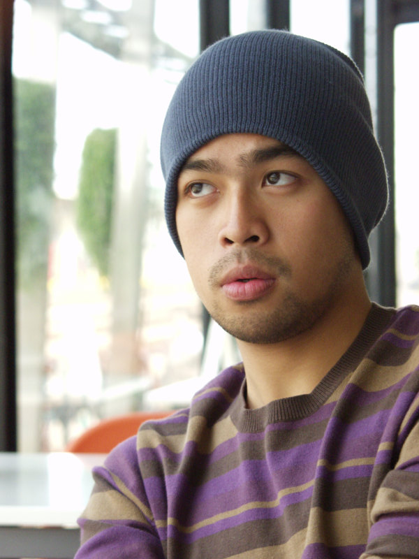 台中20號倉庫藝術特區藝術村2006-2009年橘園經營時期咖啡館藝廊聊天表情系列攝影邀請聊天表情20070211攝影照片23