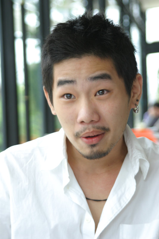 台中20號倉庫藝術特區藝術村2006-2009年橘園經營時期咖啡館藝廊聊天表情系列攝影邀請聊天表情20070311攝影照片10