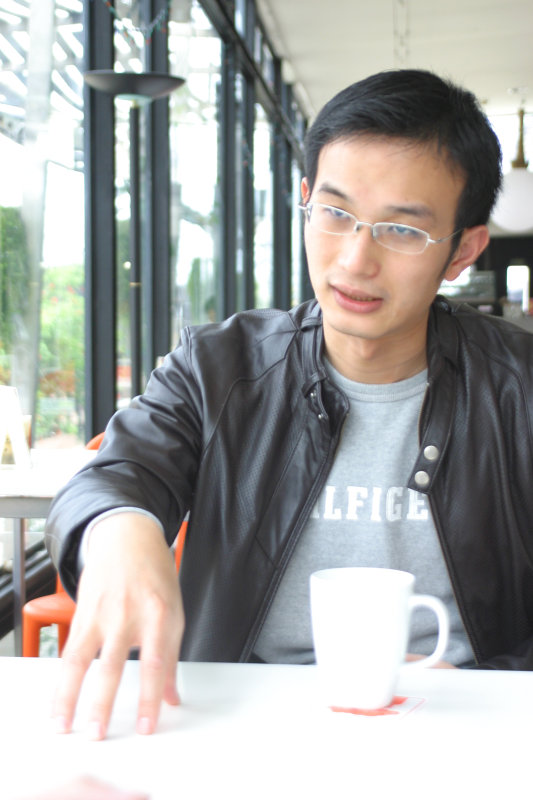 台中20號倉庫藝術特區藝術村2006-2009年橘園經營時期咖啡館藝廊聊天表情系列攝影邀請聊天表情20070311攝影照片144