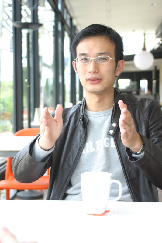 台中20號倉庫藝術特區藝術村2006-2009年橘園經營時期咖啡館藝廊聊天表情系列攝影邀請聊天表情20070311攝影照片151